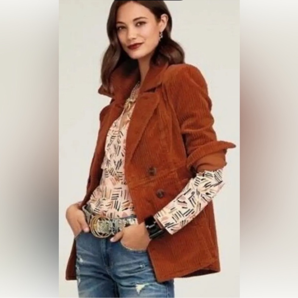 Cabi Professor Peacoat Corduroy medium 4123 Fall Autumn